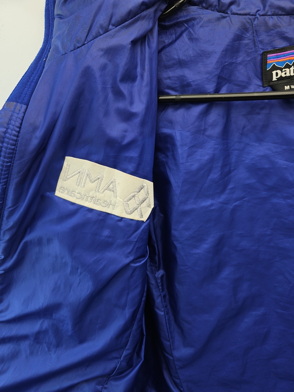 Patagonia Women's Nano Puff Blue Quilted Puffer Jacket - Picture 9 of 12
